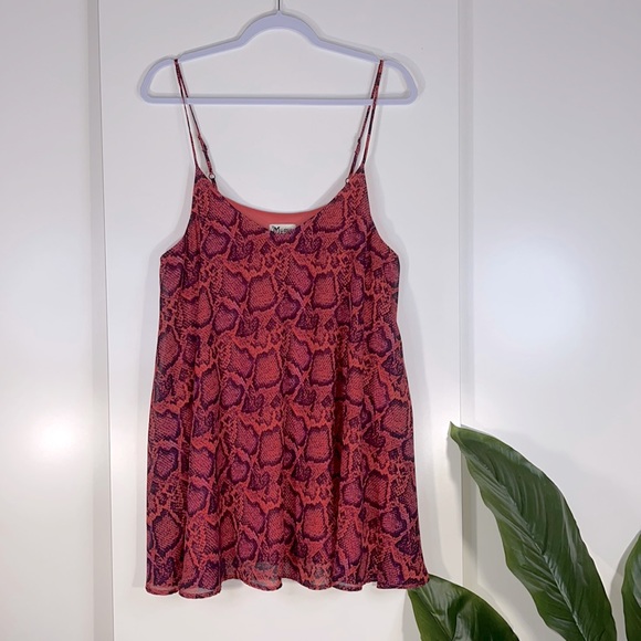 SHOW ME YOUR MUMU snake print spaghetti strap shift dress - Picture 9 of 16